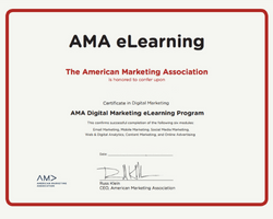 American Marketing Association Certification